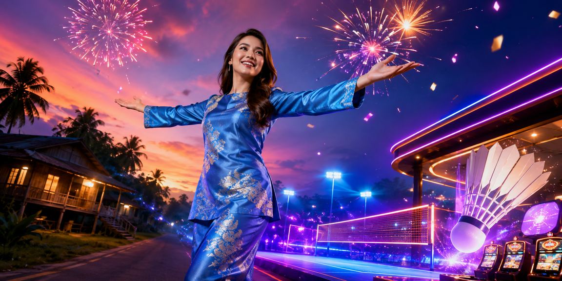 Malaysian female player playing online casino blackjack on a smartphone