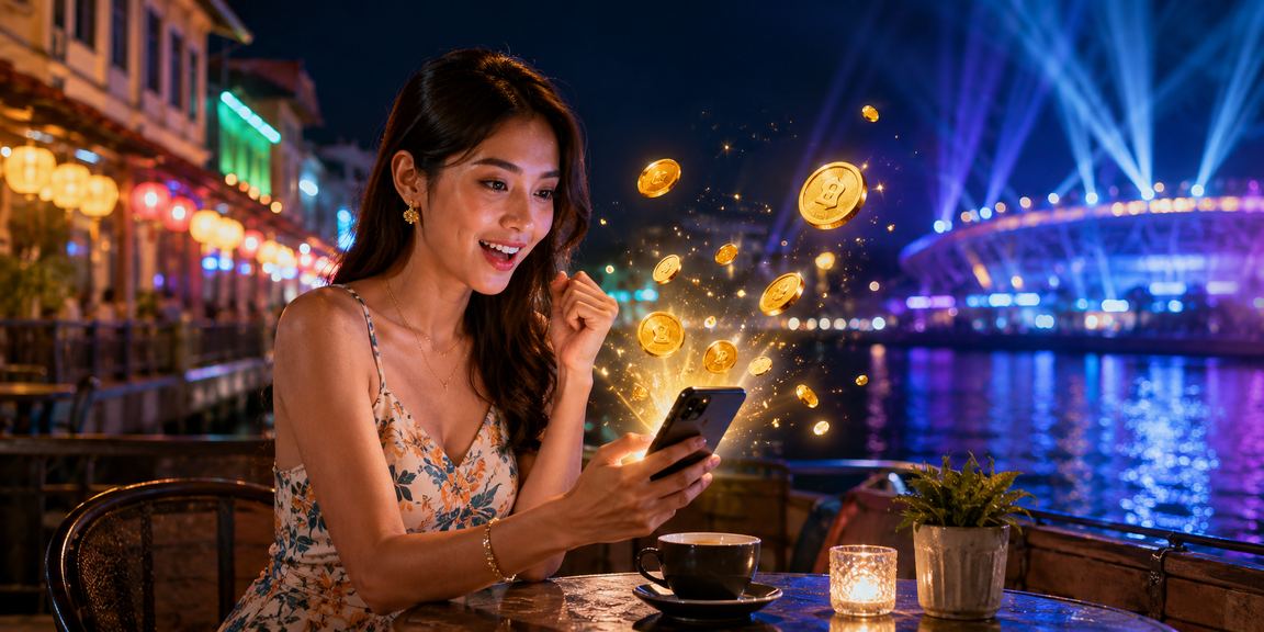 Register and claim your spinngo VIP bonus via phone in Penang